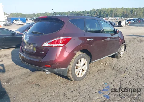 2014 Nissan Murano Sv из США, поврежденный, VIN JN8AZ1MU2EW418517